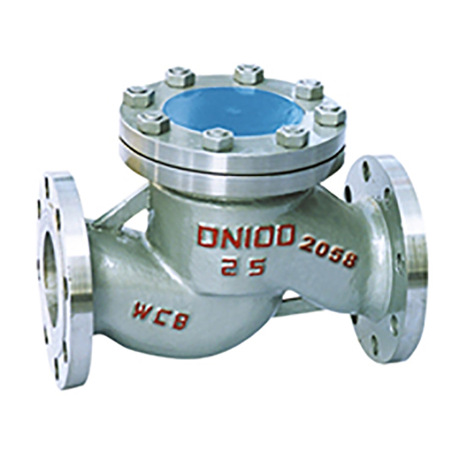 Cast steel lifting check valve