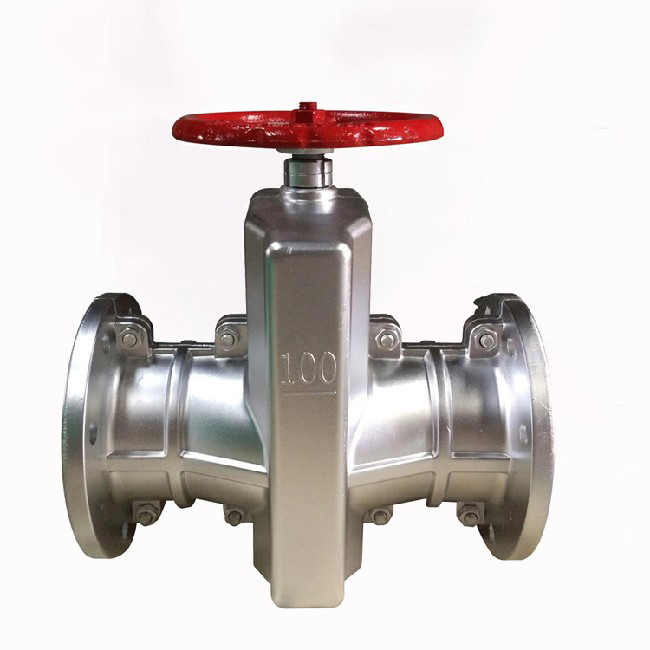 Aluminum alloy pipe clamp valve GJ41W-10L